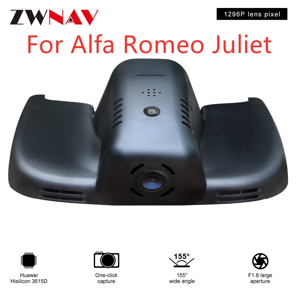 Видеорегистратор скрытого типа HD для Alfa Romeo Juliet 2017 2018 DVR видеорегистратор