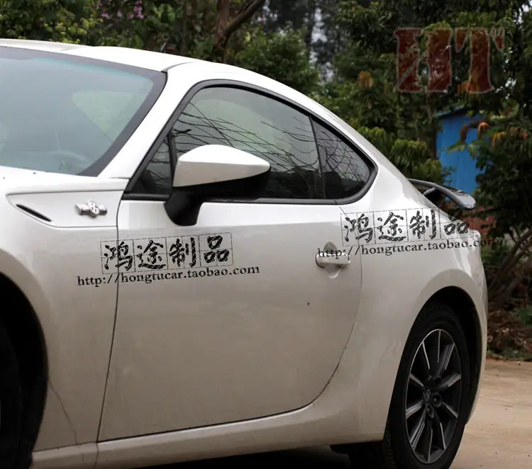 Подходит для TOYOTA BLAZE T86 BRZ модифицированный Карбон волокно заднего крыла спойлер крыло