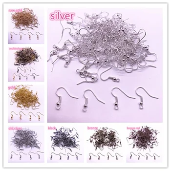 

Findings Earring Hook 100PCS(50pair) 20x17mm Earring Clasps Earring Retainers Hooks Hardware DIY Jewelry Making