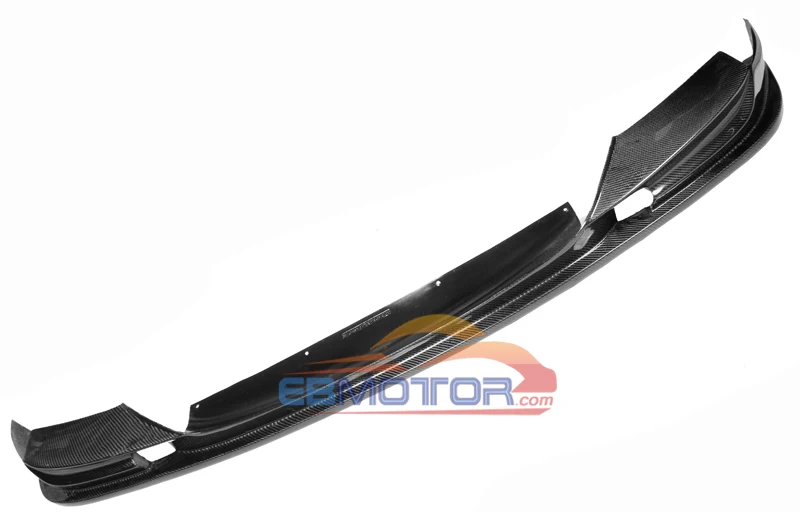 3D Style Real Carbon Fiber Front Lip Spoiler For BMW F10 5-Series M5 model 2012UP
