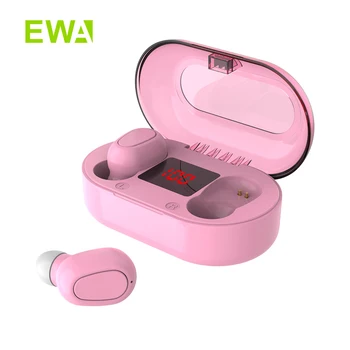 

EWA Bluetooth Earphones L22 LED Display Wireless Earbuds TWS Earphone Waterproof Noise Cancelling Headsets Bass Sound Music