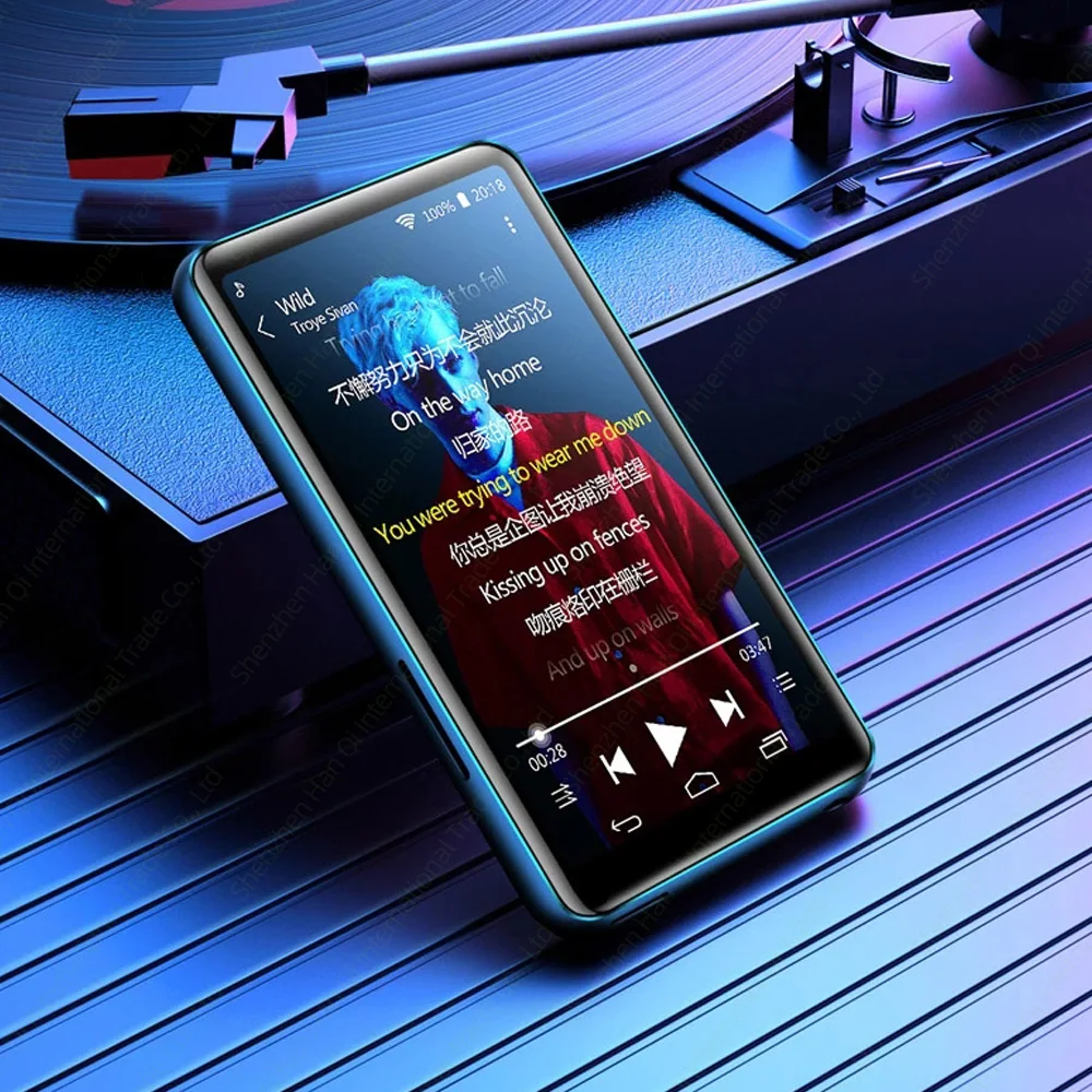BENJIE X10 Bluetooth MP3-плеер с полным сенсорным экраном 8 ГБ портативный Android музыкальный MP3-плеер с Wifi FM рекордер электронная книга Видео