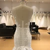 SL-176 Customized Sexy Deep V neck Sleeveless Mermaid Wedding Dress 2020 Long Train Wedding Gowns Vestido De Noiva 4
