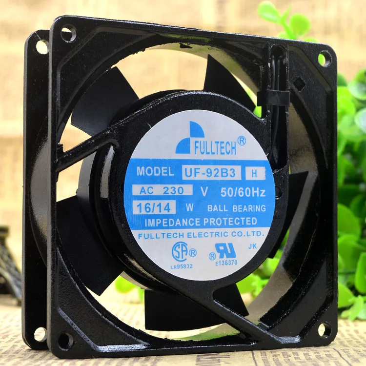 UF-92B3 H AC230V 9 см 9225 защиты электродвигателя Вентилятор охлаждения