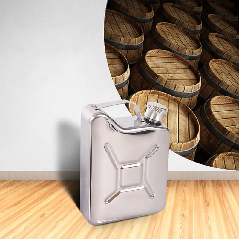 휴대용 스테인리스 스틸 힙 플라스크, 러시아 국기, 미니 플라스크 알코올, 5oz 