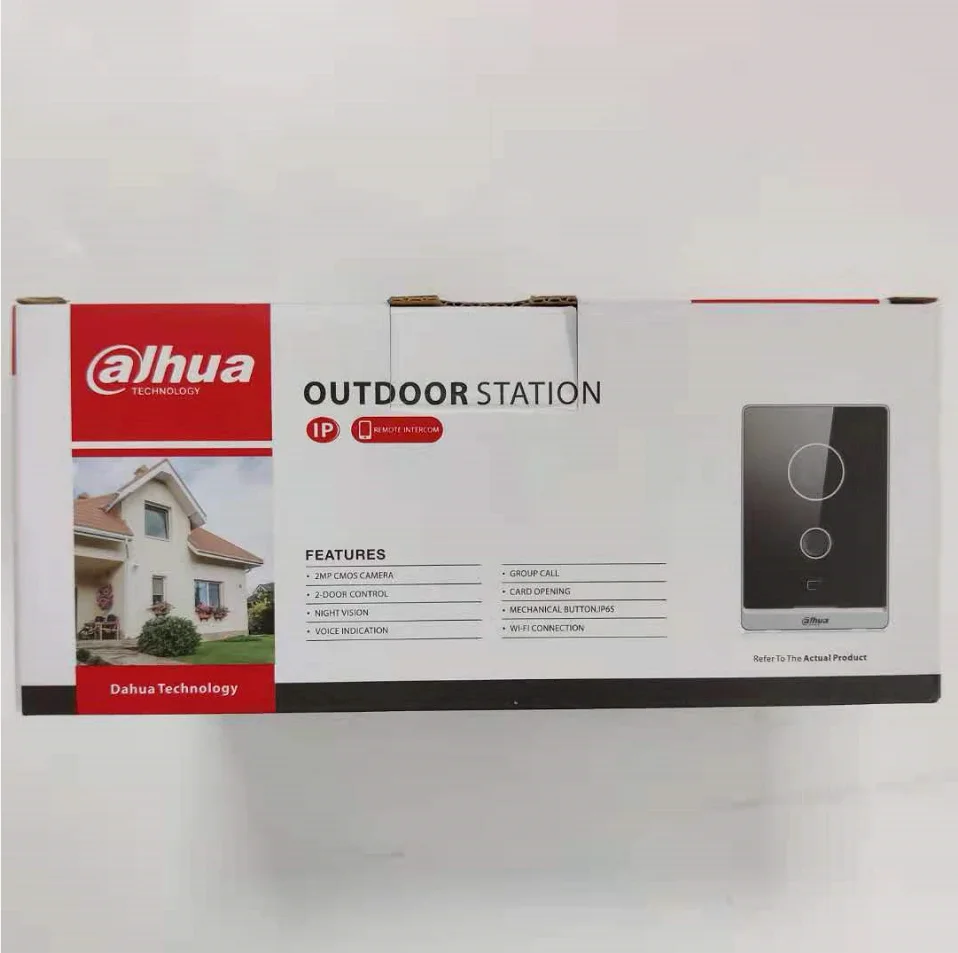 Other Security & Surveillance Dahua WiFi Door Station VTO2211GWP IP65 PoE IR illumination