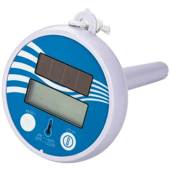 

Swimming Pool Floating Thermometer Bathing Solar Energy Charge Liquid Crystal Display Screen Pool Tools Accessories