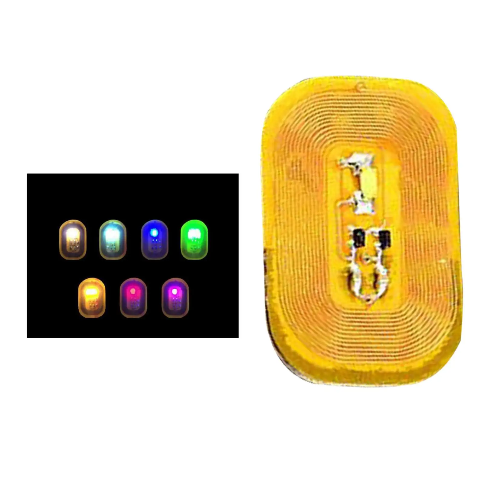 Shiny Smart NFC Nail Art Tip Sticker Chip White Light with LED Light Flash,FPC Material