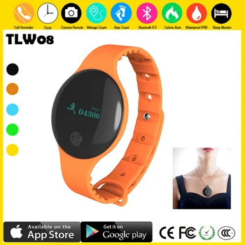 

2020 Men's Women's Smart Watch TLW08 Sports Fitness Activity Tracker Bluetooth Camera Bracelet GPS Log Touch For Android Apple
