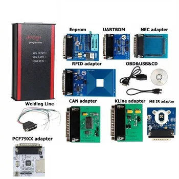 

V84 Iprog+ Iprog Pro Programmer Support IMMO+Mileage Correction+Airbag Reset till the year 2019 Replace Carprog Full Tango