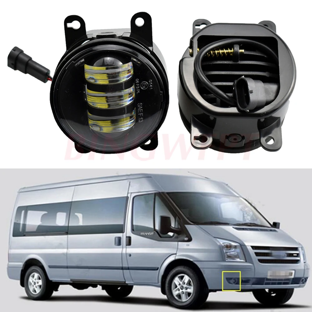 Светодиодные противотуманные фары для переднего бампера Ford Transit шасси платформы