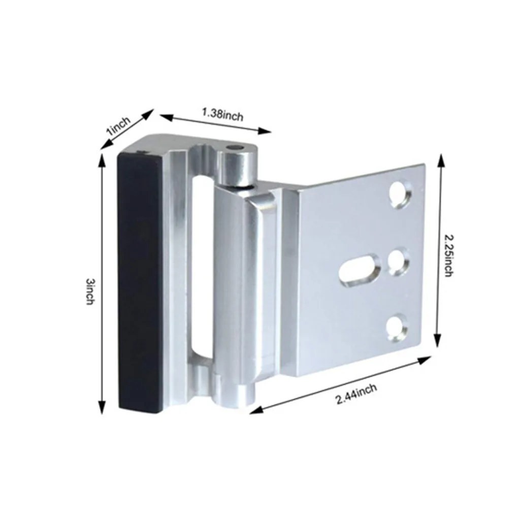 3''stainless Steel Reinforcement Lock Screws Home Security Door Lock,proof Door With Upgraded T3