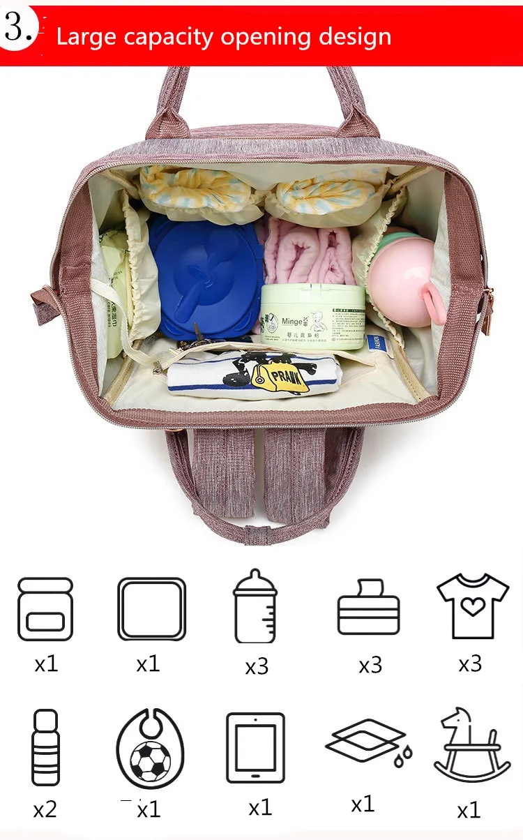Сумки для подгузников, большая вместительность, сумка для мам и мам, многофункциональная сумка для кормления, рюкзак для ухода за ребенком