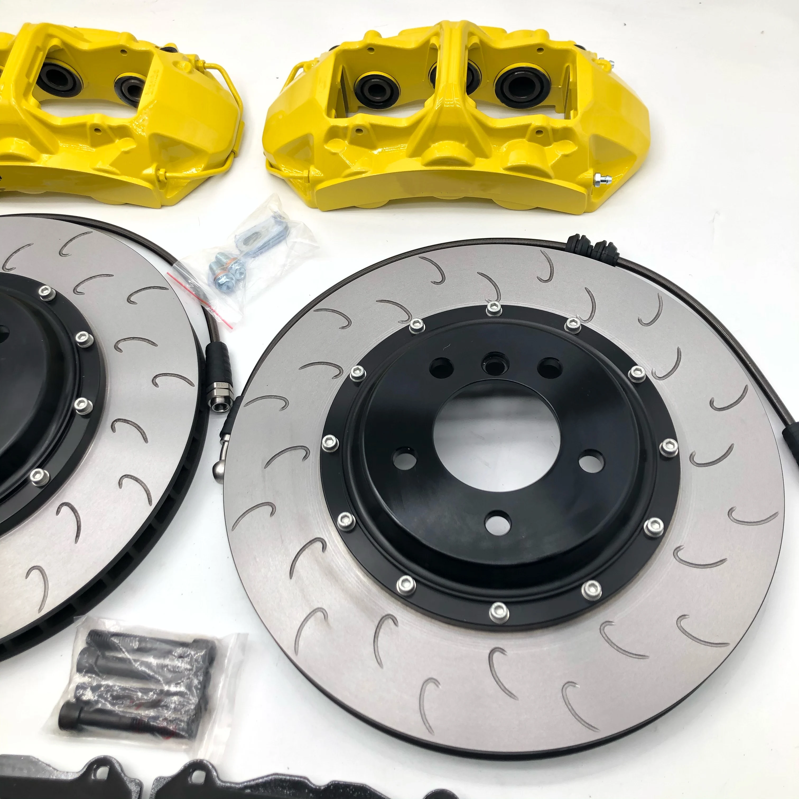 Jekit 362*32 мм 6 поршневые передние большой тормозной комплект для E46 M3 3 2/E39 M5 4 9/Golf GTD