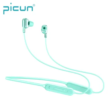 

Picun H80 In Ear Dual Speaker Hybrid Stereo Earbuds Super Bass IPX5 Sweatproof Sports Neckband Wireless Bluetooth 5.0 Earphone