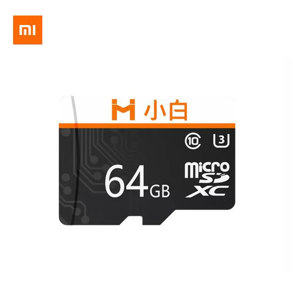 Xiaomi Youpin xiaobay Micro SD карта памяти большой емкости Высокая скорость передачи HD видео запись Совместимость 32 64 128 ГБ
