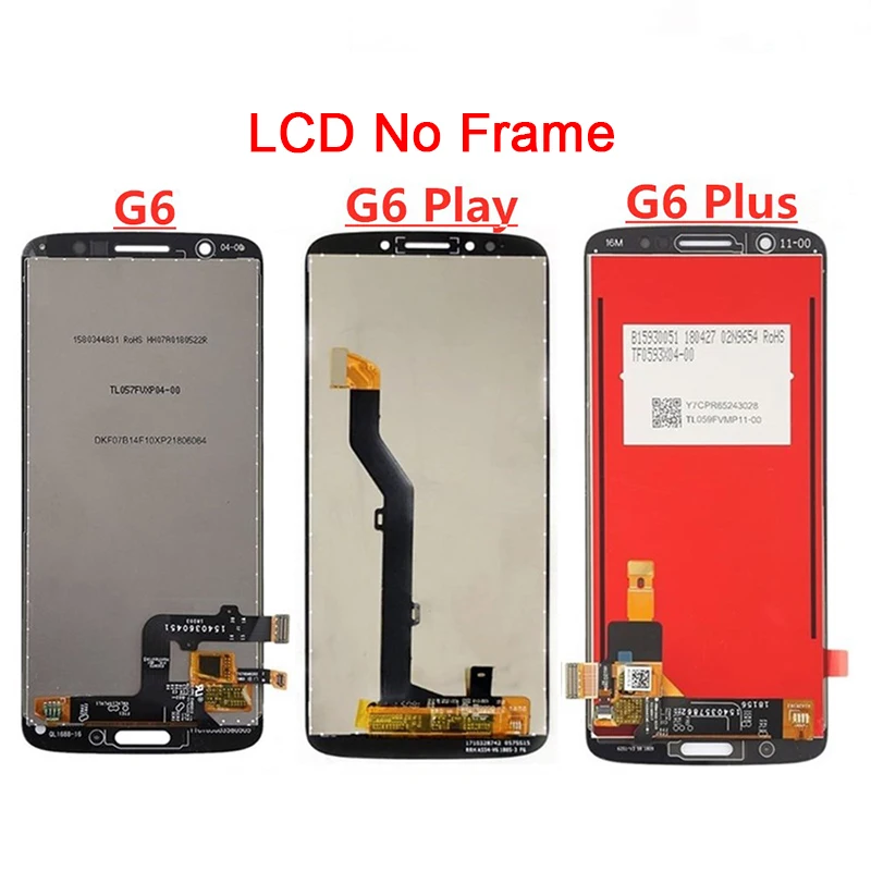 Оригинальный ЖК дисплей G6 для Motorola Play с рамкой 5 9 дюйма Moto Plus сенсорным экраном