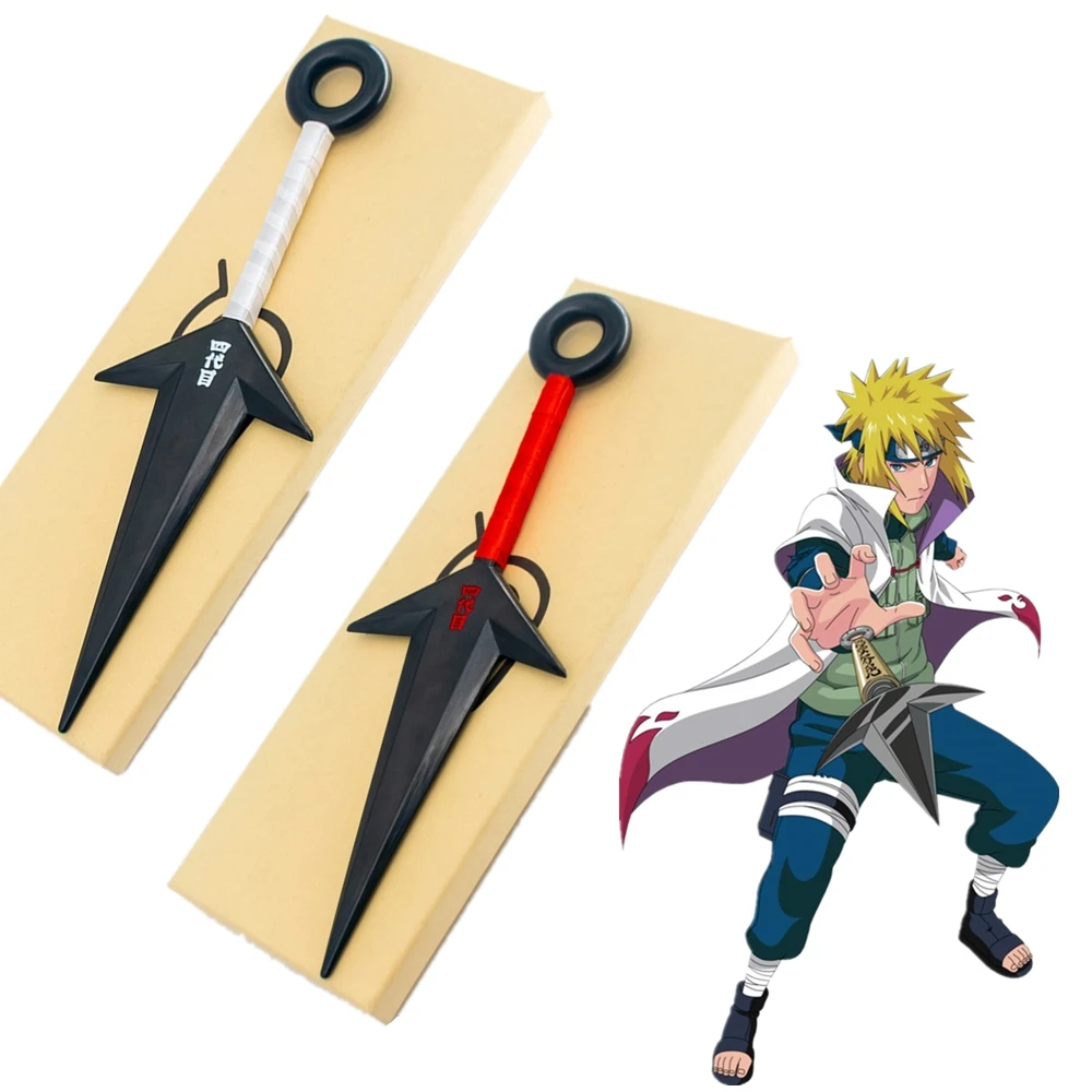 Аниме Hokage пластиковая коробка россыпью Yondaime 4-й Namikaze Minato Kunai Shuriken подарок игрушка