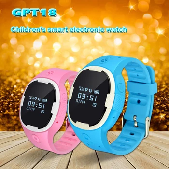 

GPT18 Smart Watch GPS tracker for elder kids With WIFI LBS positioning play back history route Geo-fence low power alarm