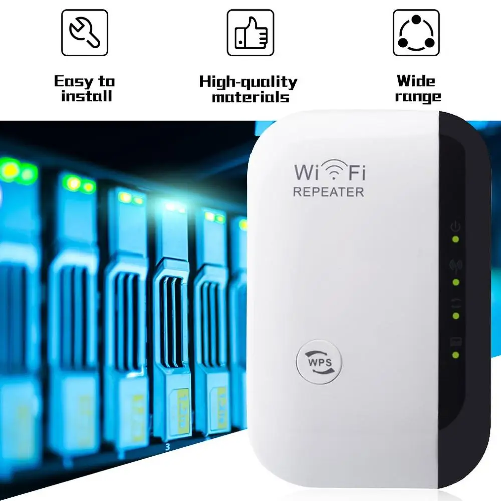 2,4 ГГц Портативный беспроводной 300 Мбит/с Wi-Fi 802,11 доступ AP Wifi диапазон маршрутизатор Ретранслятор расширитель бустер простая установка