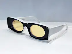 Liser новые европейские Kawaii квадратные женские мужские солнцезащитные очки Брендовые дизайнерские модные трендовые красочные вогнутое