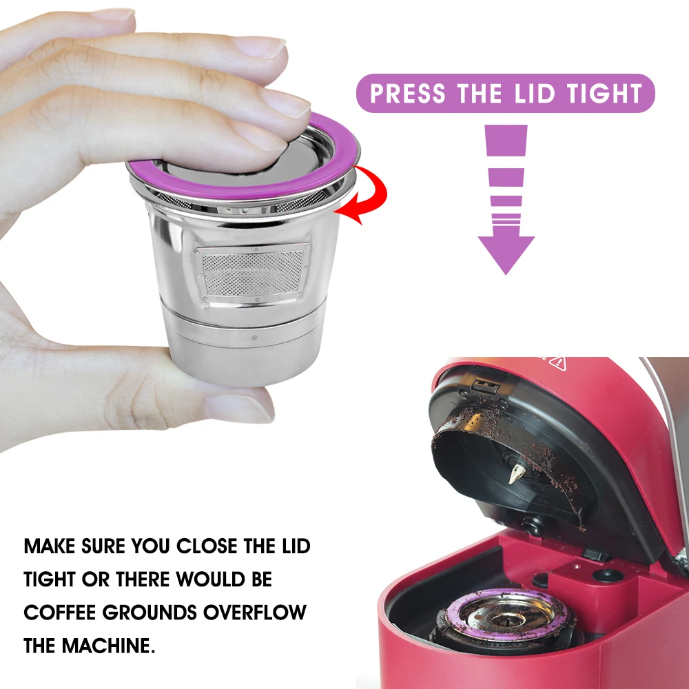 Ulang Keurig Baja Tahan Karat Filter 