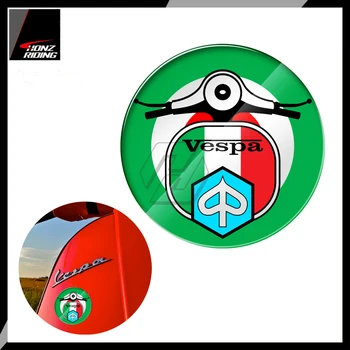 

For Vespa Sprint GTS GTV LX PX GS SS 50 125 150 200 300 300ie 3D Motorcycle Decal Flag Sticker