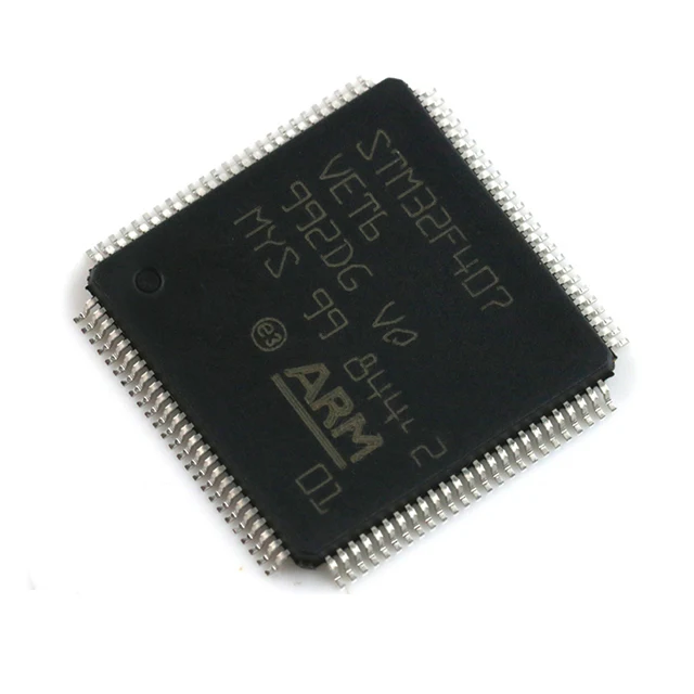 Stm32f407vet6 Stm32f Mcu 32-бит Stm32 Arm M4f 512kb флэш-Lqfp100 Stm32f407vg