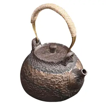 

1PC 220ml Office Household Ceramics Tea Set Vintage Tea Drinking Ceramics Tea Pot Kettle