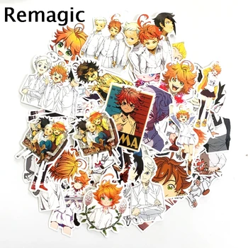 

12sets The Promised Neverland 48pcs/set 90s kids Stickers packs pasters cosplay scrapbooking diy phone laptop decoration decal