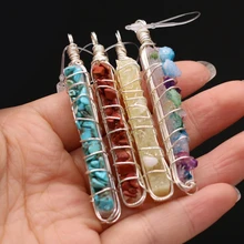 

Natural Stone Druzy Pendants Sliver Color Wire Wrap Druzy for Trendy Jewelry Making Women Necklace Earrings Party Gifts