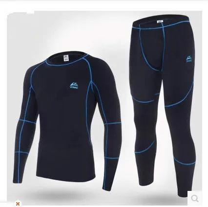 

2020 New Fleece Dry Fast Function Warm Fitness Thermal Underwear Men's Quality
