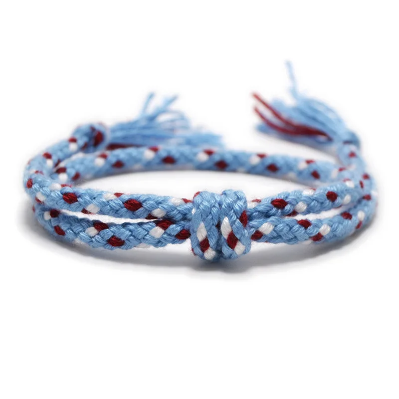 Woven Tibetan String Bracelets & Bangles Tassel Knot Charm - Image 6
