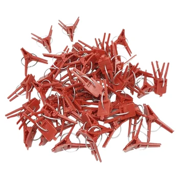 

200PCS Gardening Plants Graft Clips,Vines Vegetable Clip Plant Grafting Clip for Cucumber Eggplant Watermelon