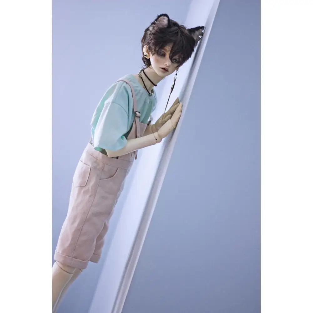 BJD брюки на подтяжках розовые наряды для 1/3 SD 60 см 2" 1/4 Tall SD17 Uncle BJD doll MSD DK DZ AOD DD Doll HEDUOEP
