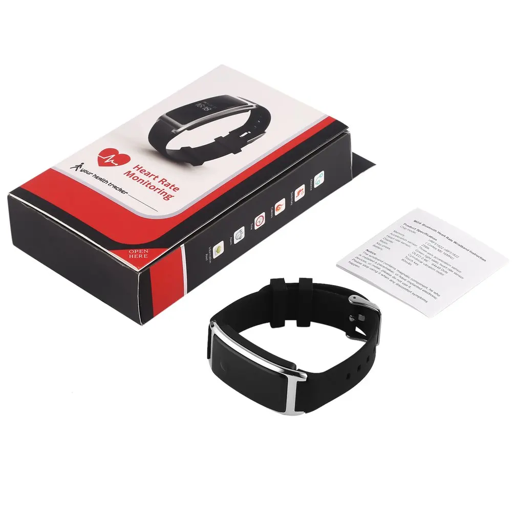 

0.66 inch Light Weight Touch Oled Smart Bracelet Bluetooth 4.0 Pedometer Tracking Calorie Health Wristband Sleep Monitor