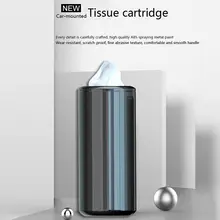 Новая Черная Автомобильная корзина для мусора из нержавеющей стали, пылезащитный держатель, мусорные ящики, автомобильный Органайзер, миниатюрная мусорная корзина для автомобиля