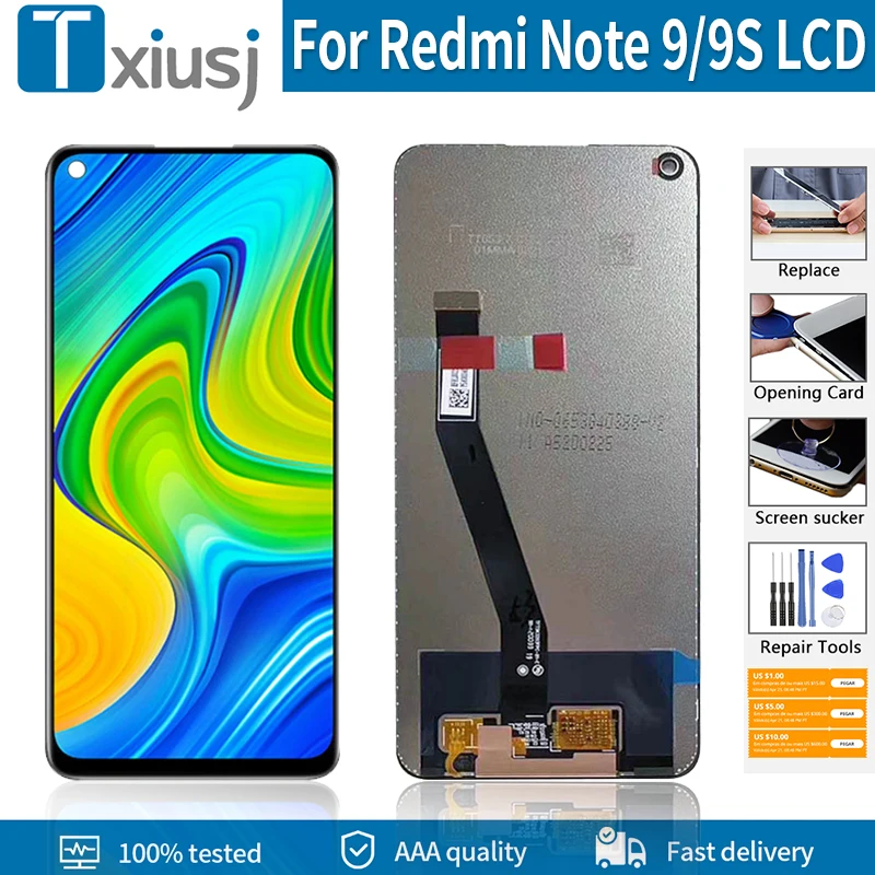 Xiaomi Redmi Note 9 LCD Screen 