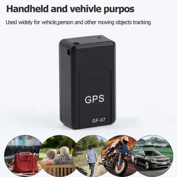 GF07 magnetyczny Mini nadajnik samochodowy GPS lokalizator śledzenia w czasie rzeczywistym magnetyczny lokalizator GPS lokalizator pojazdu w czasie rzeczywistym tanie i dobre opinie CN (pochodzenie) Angielski