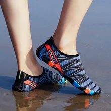 Унисекс кроссовки шлепанцы для Плавания водные виды спорта Aqua приморский пляж серфинг тапочки верхней части светильник спортивной обуви Для мужчин Для женщин