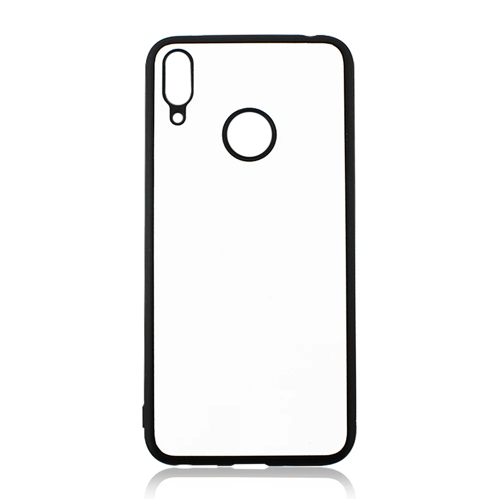 

MANNIYA for Huawei Y Series Blank Sublimation rubber phone Case with Aluminum Inserts 10pcs/lot