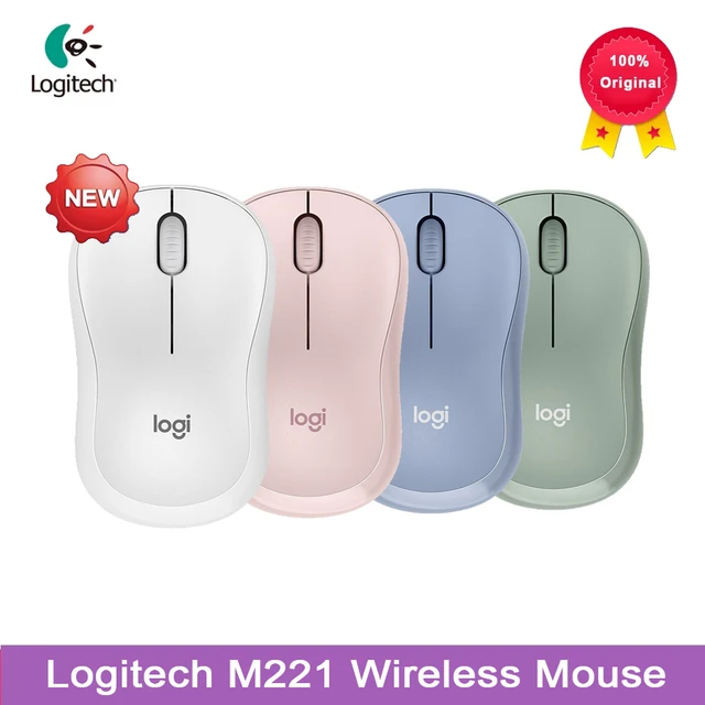 Logitech M221 Bluetooth Mouse Wireless Mouse Silent Mouse with 2.4GHz  Optical Ergonomic PC Gaming Mouse for Mac OS/Window 10/8/7 - AliExpress
