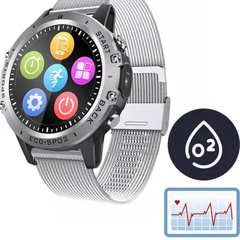 

T88 Smart Watch Men Smartwatch Blood Pressure ECG+PPG Smart Watches IP68 Professional Oximeter Full Round Heart Rate Monitor