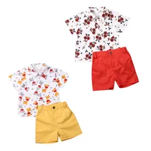 Рождественские топики с Сантой для маленьких мальчиков от 1 до 6 лет, рубашка, шорты, штаны, одежда