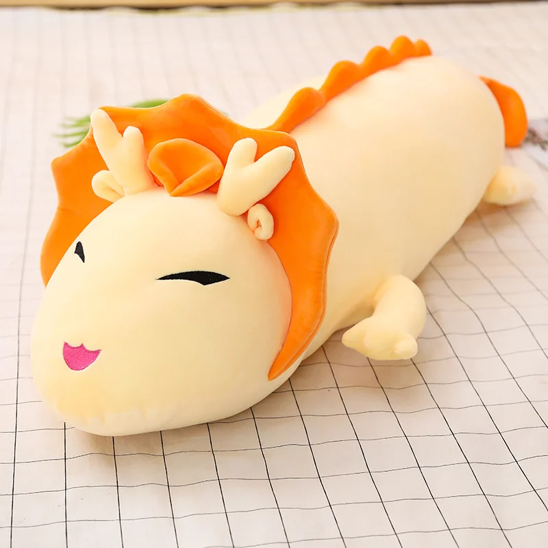 Almohada larga de gran tamaño de 90-150cm, juguete de peluche de  dinosaurio, sofá de peluche suave, cojín de jirafa y Ganso, muñeco de  Animal, regalo de cumpleaños - AliExpress