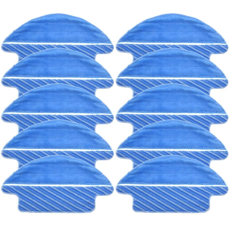 

10Pcs Fabric Mop Inserts for Conga 3090 3490 Series Robot Vacuum Cleaner Accessories Fabric Mop Insert Kit