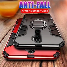 Роскошный бронированный металлический кольцевой чехол для телефона для Xiaomi Redmi 5 Plus 6 Pro 7A 8A Note 5 6 7 8 Pro противоударный задний Чехол Мягкий силиконовый чехол