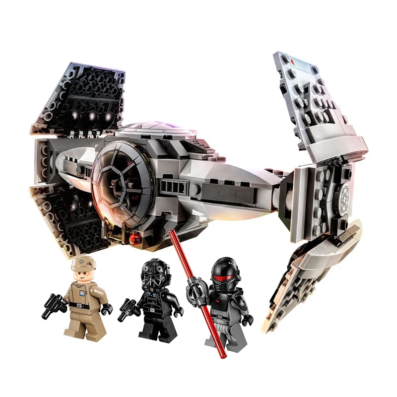 

In stock Normal delivery 05048 Star Wars Series Compatible Legoinglys Starwars 75154 Tie Striker Model Building Blocks Toys