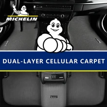 Сотовый двухслойный дизайнерский автомобильный коврик скрывает грязь EVA ковер для hyundai IX35 Verna Accent Elantra I30 Mistra Sonata8