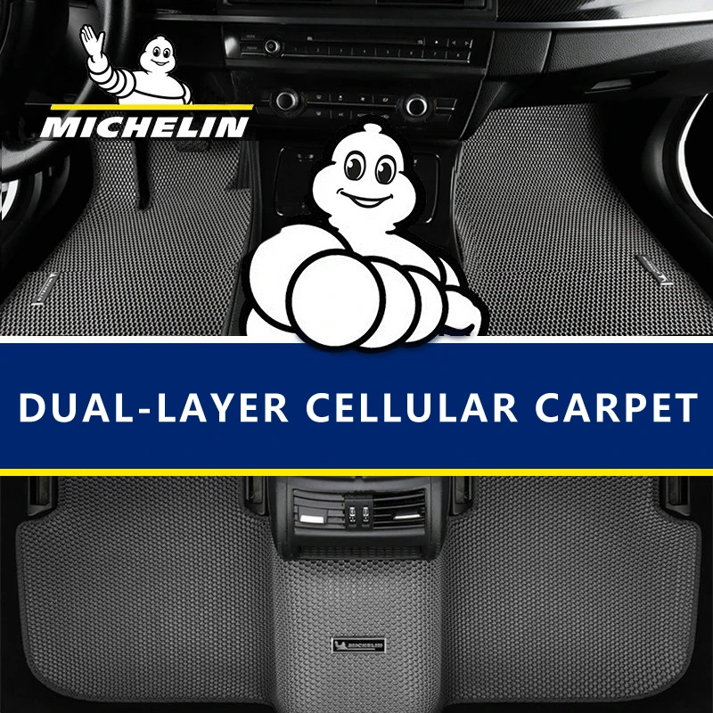 Dual Double Layer Design Car Floor Mat Hides Dirt Eva Car